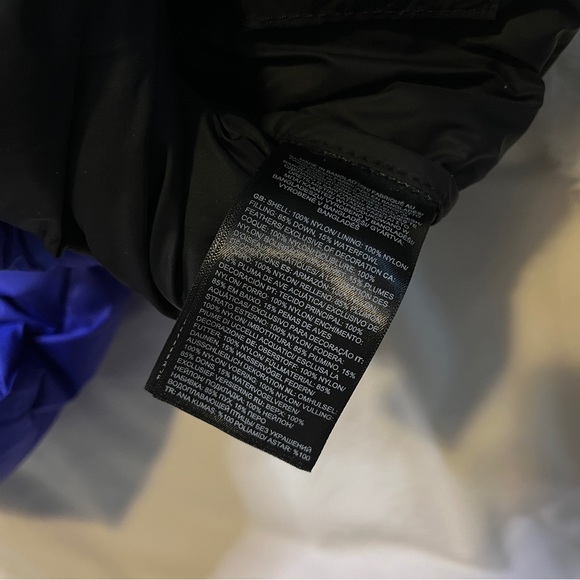 The North Face 1996 Retro Nuptse 700 Fill Packable Jacket Lapis Blue/Black - Picture 12 of 15